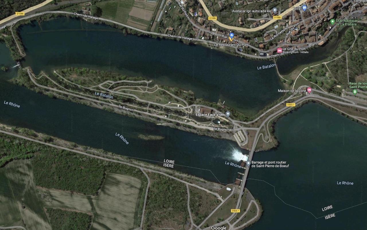 Le Gite Du Port Saint-Pierre-de-Boeuf Exterior foto